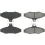 CENTRIC PARTS 300.07240 Centric Premium Semi-Metallic Brake Pads with Shims