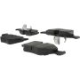 CENTRIC PARTS 300.07250 Centric Premium Semi-Metallic Brake Pads with Shims and Hardware