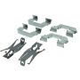 CENTRIC PARTS 300.07270 Centric Premium Semi-Metallic Brake Pads with Shims and Hardware