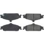 CENTRIC PARTS 300.07270 Centric Premium Semi-Metallic Brake Pads with Shims and Hardware
