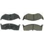 CENTRIC PARTS 300.07300 Centric Premium Semi-Metallic Brake Pads with Shims and Hardware