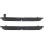 CENTRIC PARTS 300.07310 Centric Premium Semi-Metallic Brake Pads with Shims and Hardware