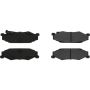 CENTRIC PARTS 300.07320 Centric Premium Semi-Metallic Brake Pads with Shims and Hardware