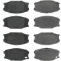 CENTRIC PARTS 300.07340 Centric Premium Semi-Metallic Brake Pads with Shims