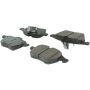 CENTRIC PARTS 300.07360 Centric Premium Semi-Metallic Brake Pads with Shims and Hardware