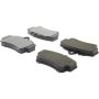 CENTRIC PARTS 300.07380 Centric Premium Semi-Metallic Brake Pads with Shims and Hardware