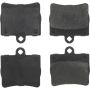 CENTRIC PARTS 300.07390 Centric Premium Semi-Metallic Brake Pads with Shims and Hardware