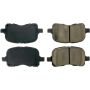 CENTRIC PARTS 300.07410 Centric Premium Semi-Metallic Brake Pads with Shims and Hardware