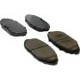 CENTRIC PARTS 300.07480 Centric Premium Semi-Metallic Brake Pads with Shims and Hardware