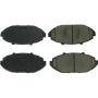 CENTRIC PARTS 300.07480 Centric Premium Semi-Metallic Brake Pads with Shims and Hardware
