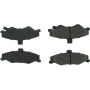CENTRIC PARTS 300.07500 Centric Premium Semi-Metallic Brake Pads with Shims and Hardware