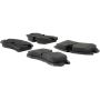 CENTRIC PARTS 300.07540 Centric Premium Semi-Metallic Brake Pads with Shims and Hardware