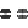 CENTRIC PARTS 300.07550 Centric Premium Semi-Metallic Brake Pads with Shims and Hardware