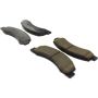 CENTRIC PARTS 300.07560 Centric Premium Semi-Metallic Brake Pads with Shims and Hardware