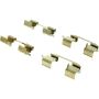CENTRIC PARTS 300.07640 Centric Premium Semi-Metallic Brake Pads with Shims and Hardware