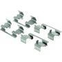 CENTRIC PARTS 300.07641 Centric Premium Semi-Metallic Brake Pads with Shims and Hardware