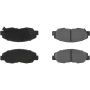 CENTRIC PARTS 300.07641 Centric Premium Semi-Metallic Brake Pads with Shims and Hardware