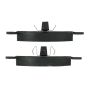 CENTRIC PARTS 300.07680 Centric Premium Semi-Metallic Brake Pads with Shims and Hardware