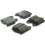 CENTRIC PARTS 300.07710 Centric Premium Semi-Metallic Brake Pads with Shims and Hardware