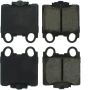CENTRIC PARTS 300.07710 Centric Premium Semi-Metallic Brake Pads with Shims and Hardware