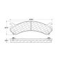 CENTRIC PARTS 300.07840 Centric Premium Semi-Metallic Brake Pads with Shims and Hardware