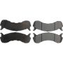 CENTRIC PARTS 300.07860 Centric Premium Semi-Metallic Brake Pads with Shims and Hardware