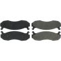 CENTRIC PARTS 300.07880 Centric Premium Semi-Metallic Brake Pads with Shims and Hardware