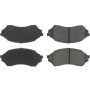 CENTRIC PARTS 300.07980 Centric Premium Semi-Metallic Brake Pads with Shims and Hardware