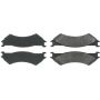 CENTRIC PARTS 300.08020 Centric Premium Semi-Metallic Brake Pads with Shims and Hardware