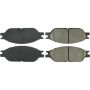 CENTRIC PARTS 300.08030 Centric Premium Semi-Metallic Brake Pads with Shims and Hardware