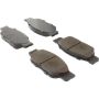 CENTRIC PARTS 300.08050 Centric Premium Semi-Metallic Brake Pads with Shims and Hardware