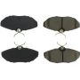 CENTRIC PARTS 300.08060 Centric Premium Semi-Metallic Brake Pads with Shims