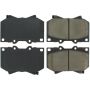 CENTRIC PARTS 300.08120 Centric Premium Semi-Metallic Brake Pads with Shims and Hardware