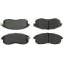 CENTRIC PARTS 300.08150 Centric Premium Semi-Metallic Brake Pads with Shims and Hardware