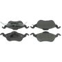 CENTRIC PARTS 300.08160 Centric Premium Semi-Metallic Brake Pads with Shims and Hardware