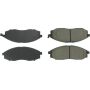 CENTRIC PARTS 300.08300 Centric Premium Semi-Metallic Brake Pads with Shims and Hardware