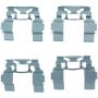 CENTRIC PARTS 300.08331 Centric Premium Semi-Metallic Brake Pads with Shims and Hardware