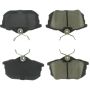 CENTRIC PARTS 300.08380 Centric Premium Semi-Metallic Brake Pads with Shims