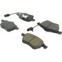CENTRIC PARTS 300.08400 Centric Premium Semi-Metallic Brake Pads with Shims and Hardware