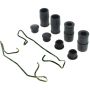CENTRIC PARTS 300.08400 Centric Premium Semi-Metallic Brake Pads with Shims and Hardware