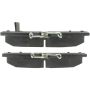 CENTRIC PARTS 300.08410 Centric Premium Semi-Metallic Brake Pads with Shims and Hardware