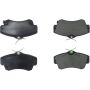 CENTRIC PARTS 300.08411 Centric Premium Semi-Metallic Brake Pads with Shims and Hardware