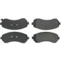 CENTRIC PARTS 300.08440 Centric Premium Semi-Metallic Brake Pads with Shims and Hardware
