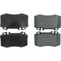 CENTRIC PARTS 300.08473 Centric Premium Semi-Metallic Brake Pads with Shims and Hardware