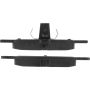 CENTRIC PARTS 300.08531 Centric Premium Semi-Metallic Brake Pads with Shims and Hardware