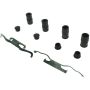 CENTRIC PARTS 300.08570 Centric Premium Semi-Metallic Brake Pads with Shims and Hardware