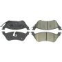 CENTRIC PARTS 300.08580 Centric Premium Semi-Metallic Brake Pads with Shims