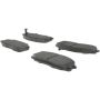 CENTRIC PARTS 300.08640 Centric Premium Semi-Metallic Brake Pads with Shims and Hardware