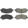 CENTRIC PARTS 300.08660 Centric Premium Semi-Metallic Brake Pads with Shims and Hardware