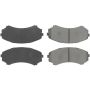 CENTRIC PARTS 300.08670 Centric Premium Semi-Metallic Brake Pads with Shims and Hardware